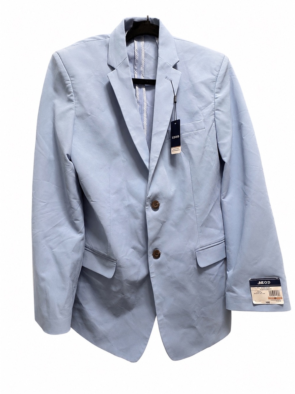 IZOD Light Blue Stretch Blazer Sport Coat NWT Men’s Size 20 Husky